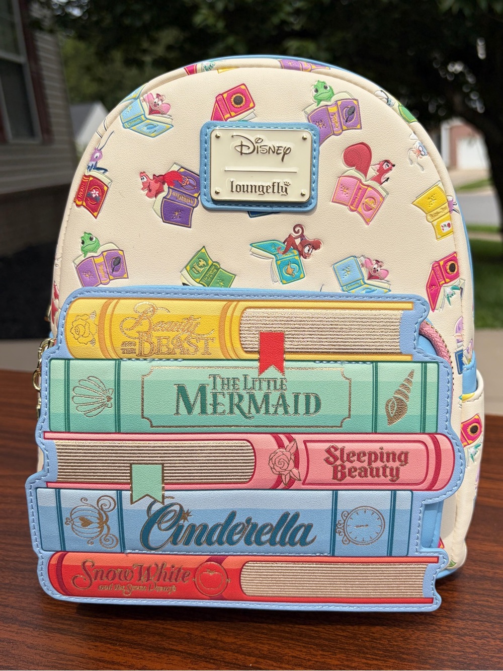 Loungefly Disney Princess Books Classics Mini Backpack NWT Storybook